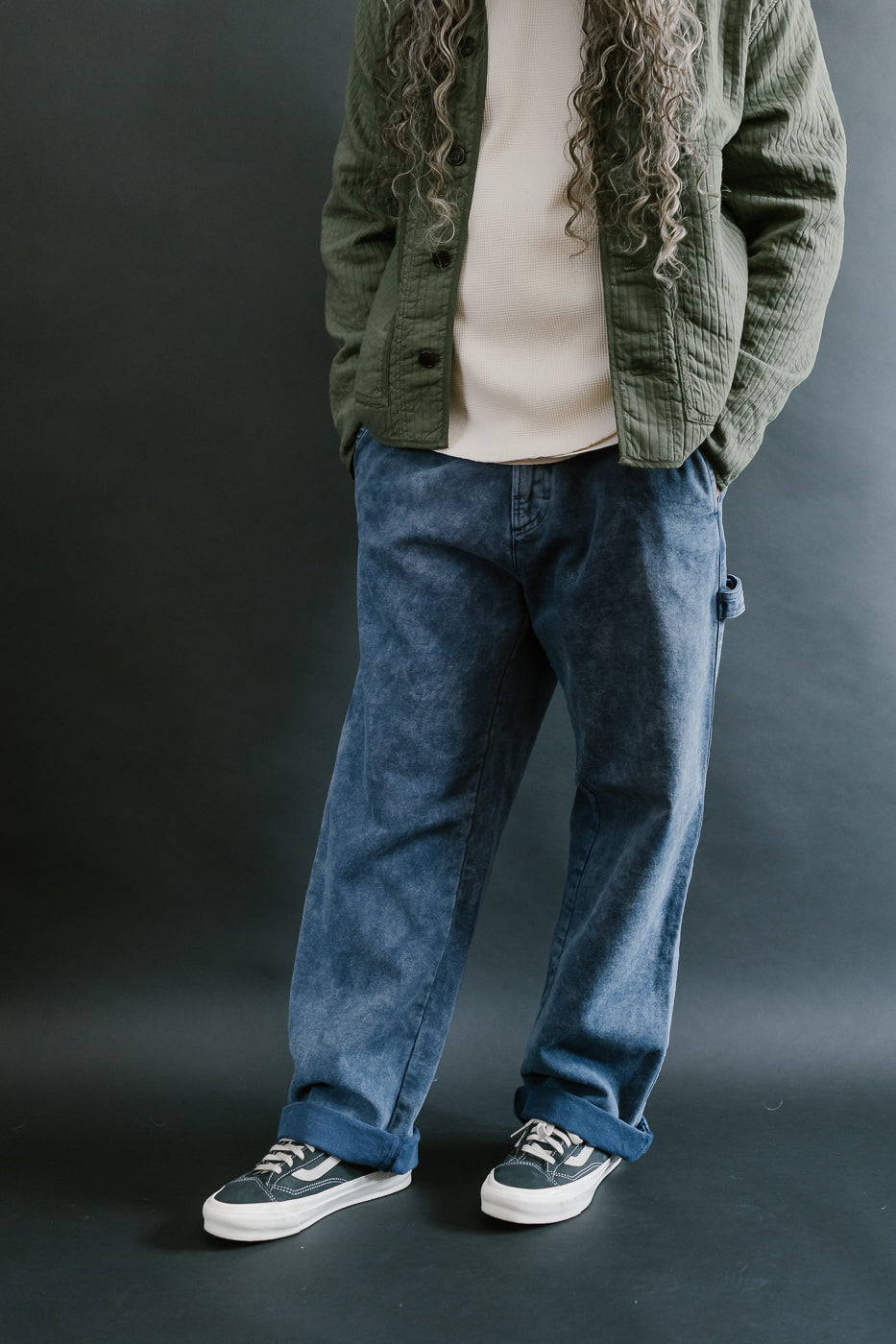 M-C-009 - Oakland Chino Canvas - Infinity Blue