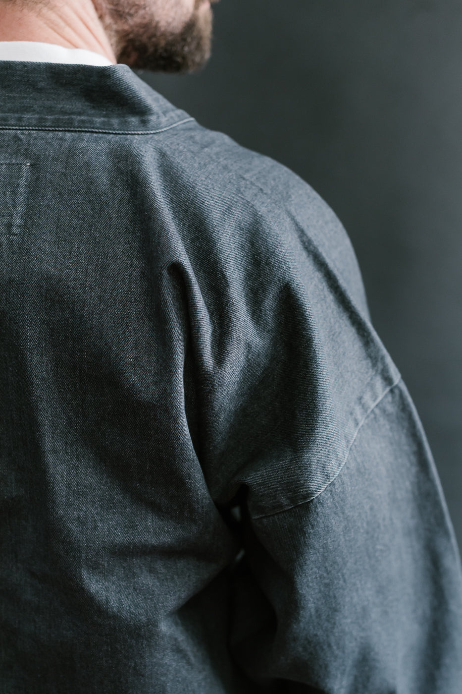 M-I-008 - Shogun Kimono Griffin Denim - Asphalt