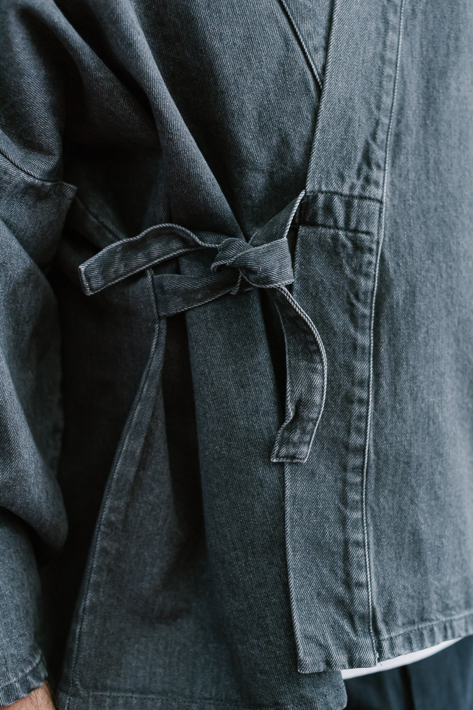 M-I-008 - Shogun Kimono Griffin Denim - Asphalt