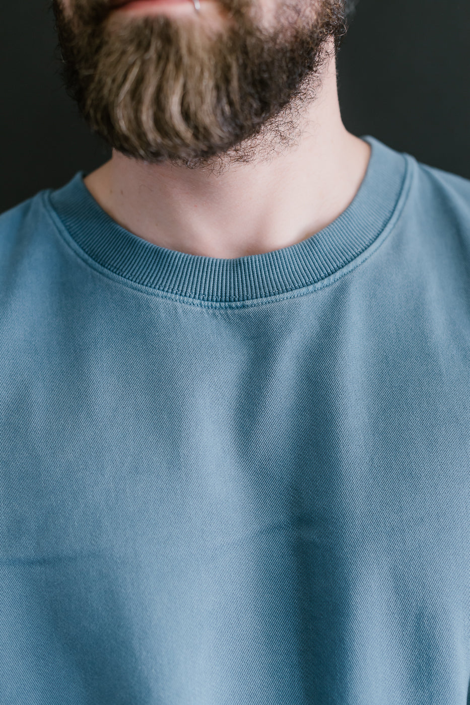 M-J-0001 - Power T Twill Jersey - Gaz Blue