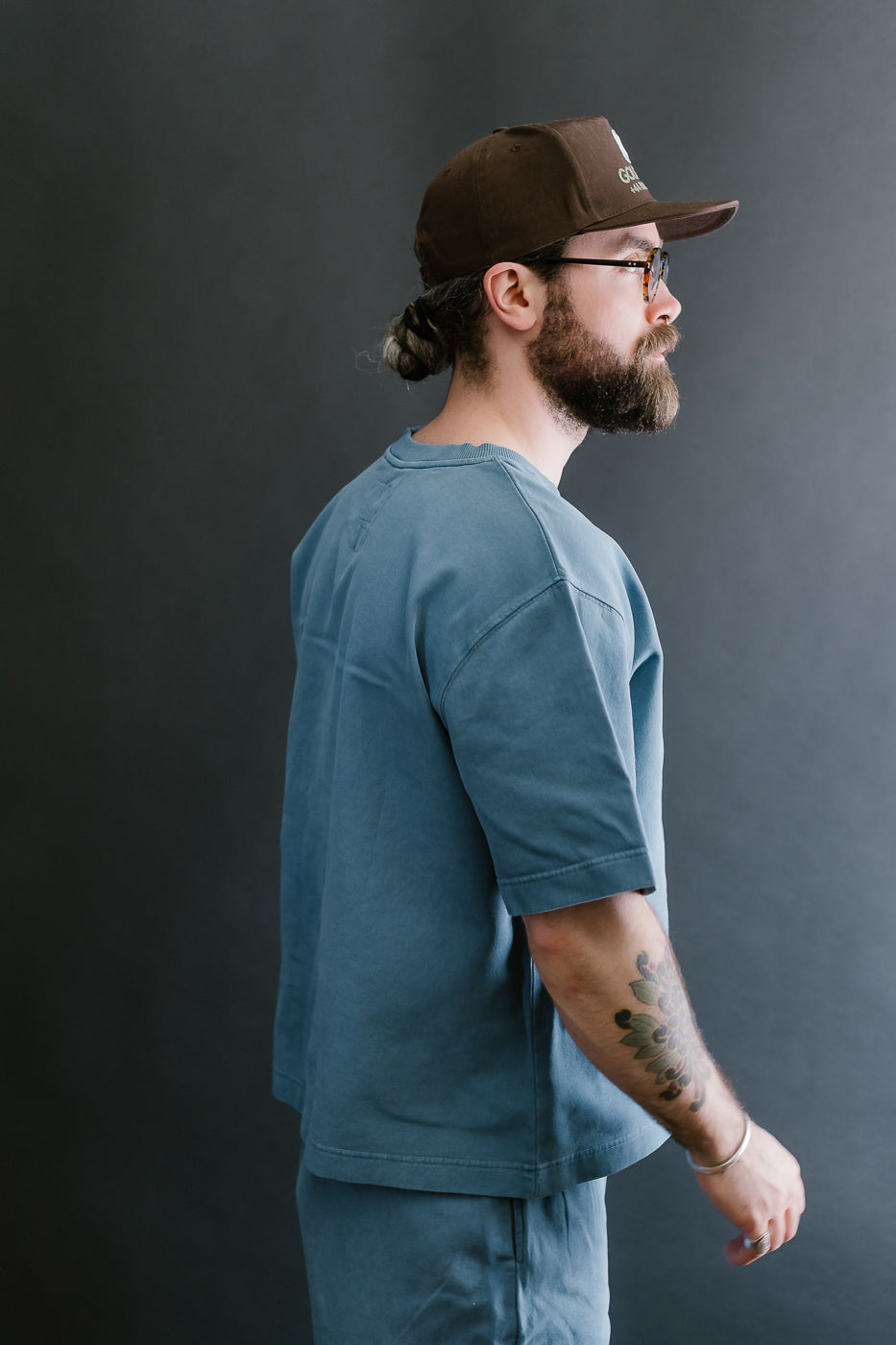 M-J-0001 - Power T Twill Jersey - Gaz Blue