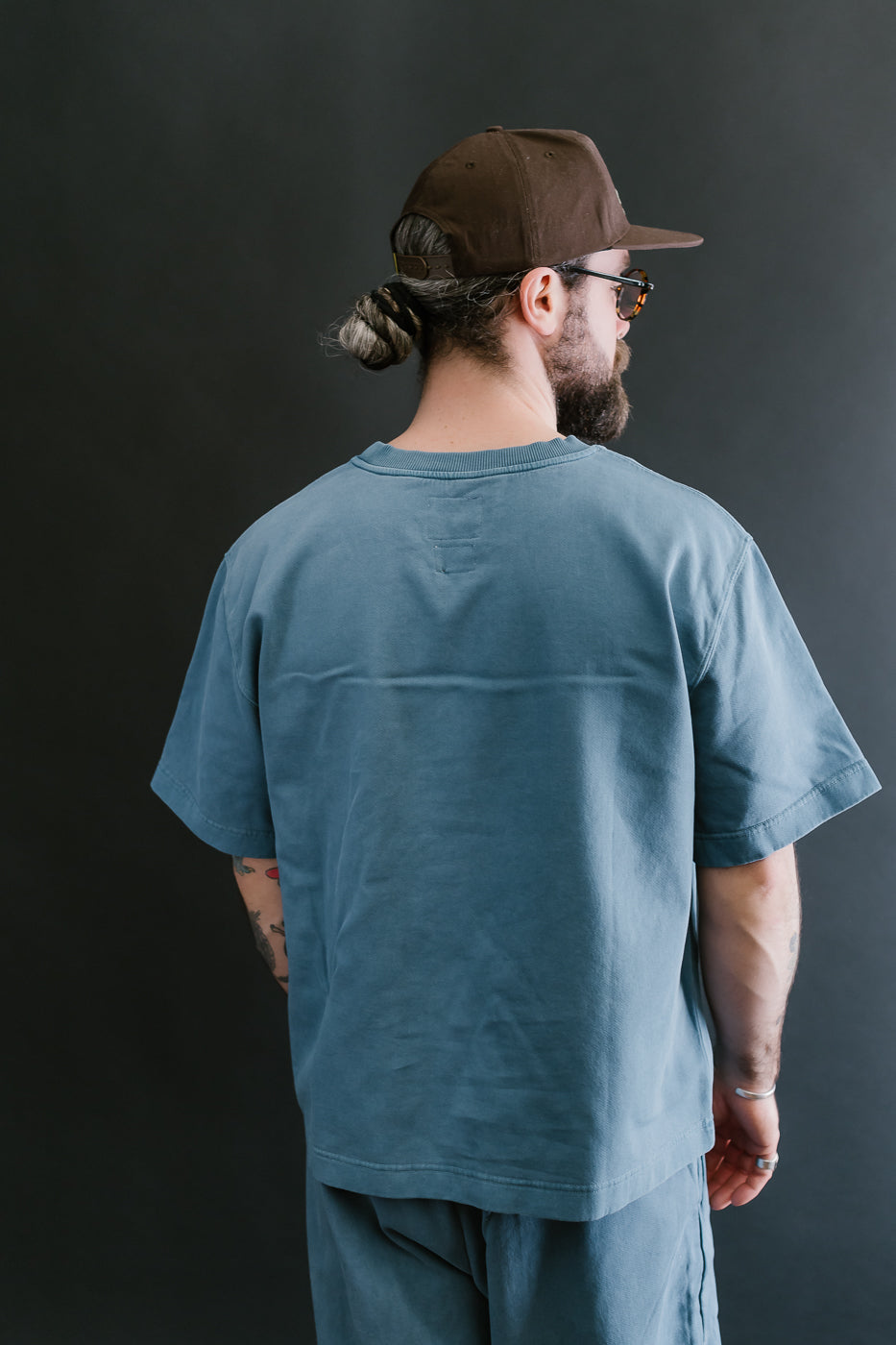 M-J-0001 - Power T Twill Jersey - Gaz Blue
