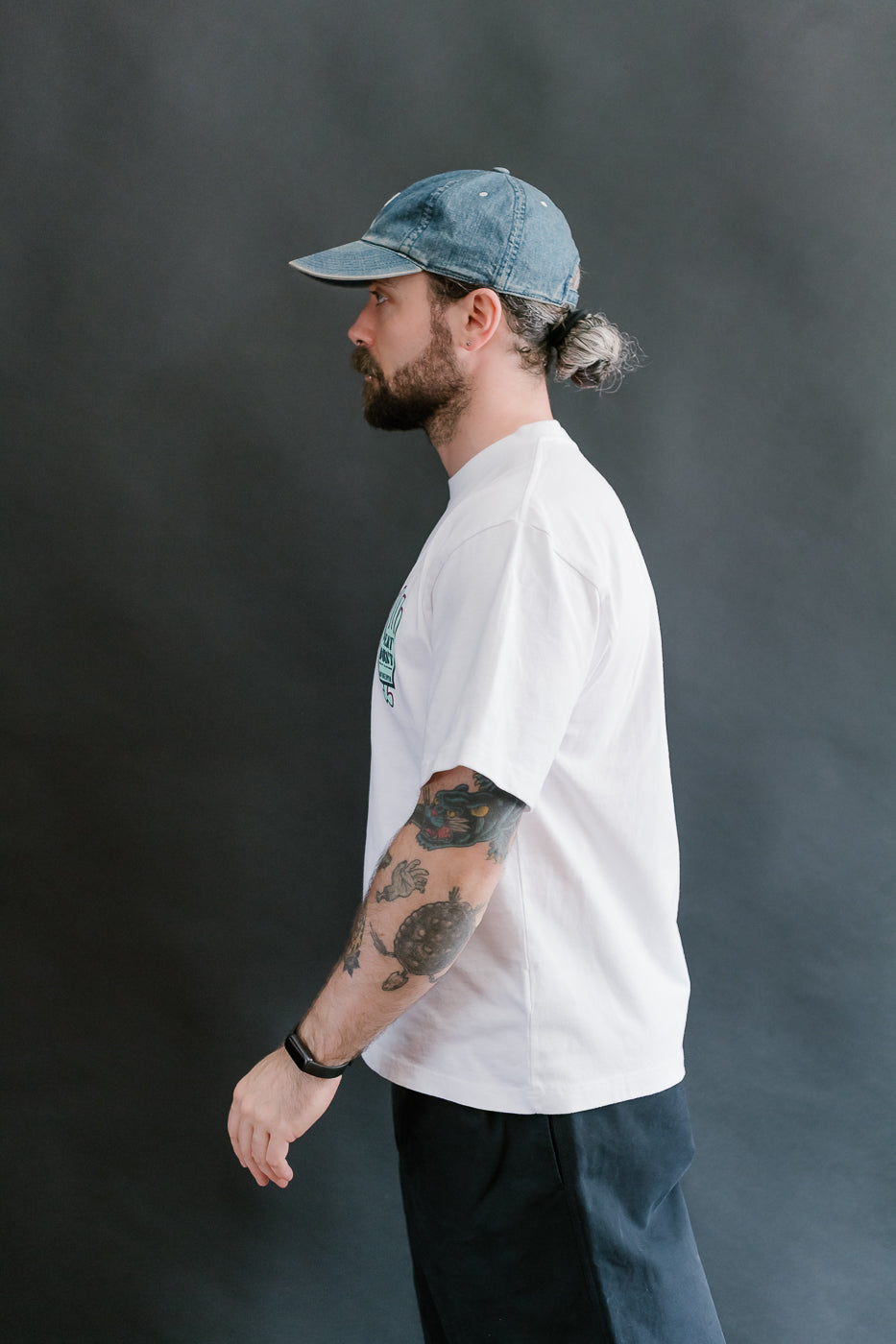 M-J-006 - Russel T-Shirt Antigoon - White
