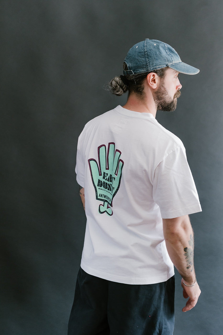 M-J-006 - Russel T-Shirt Antigoon - White