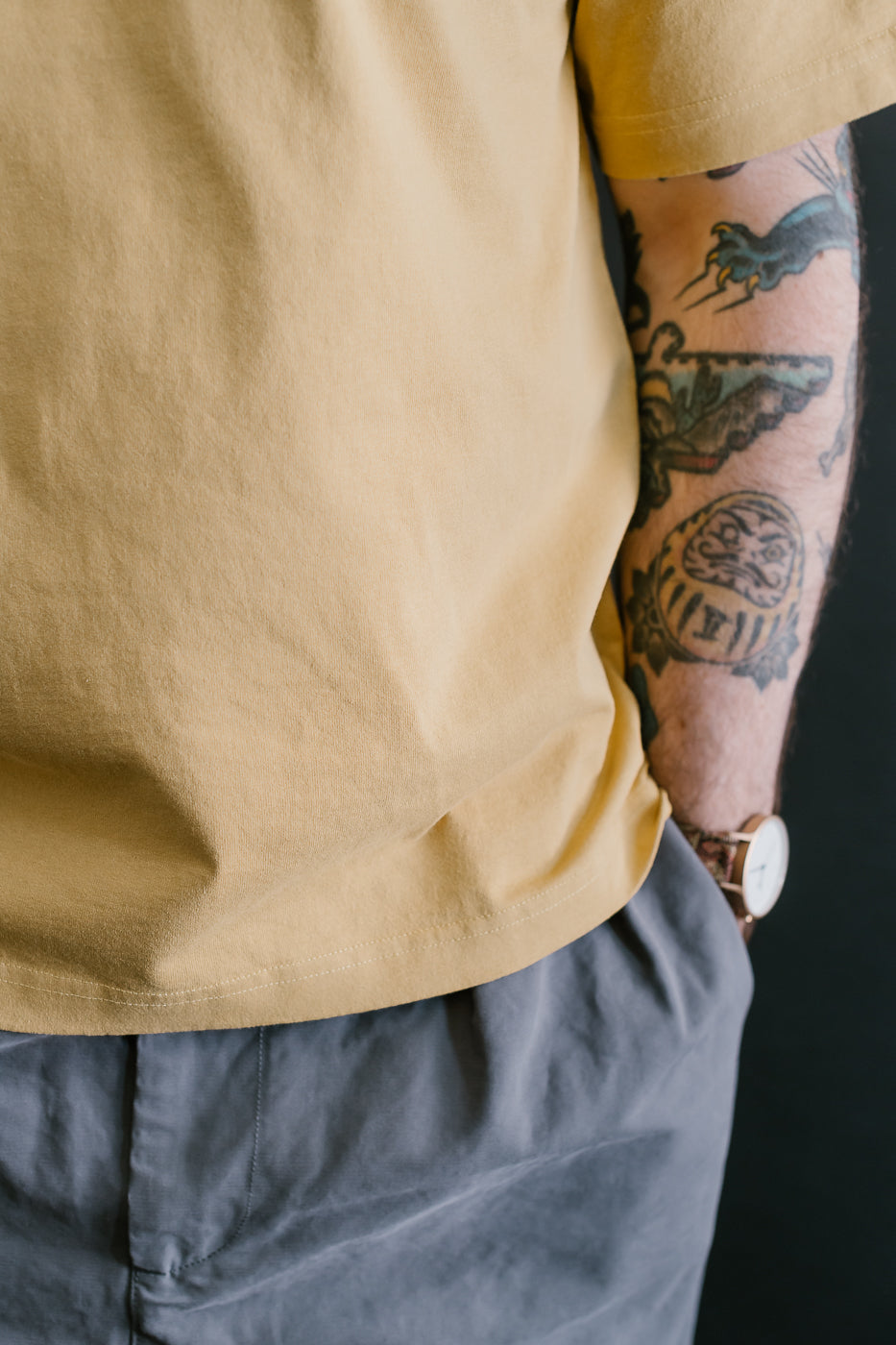 M-J-014 - Premier Basic T-Shirt Jersey - Honey