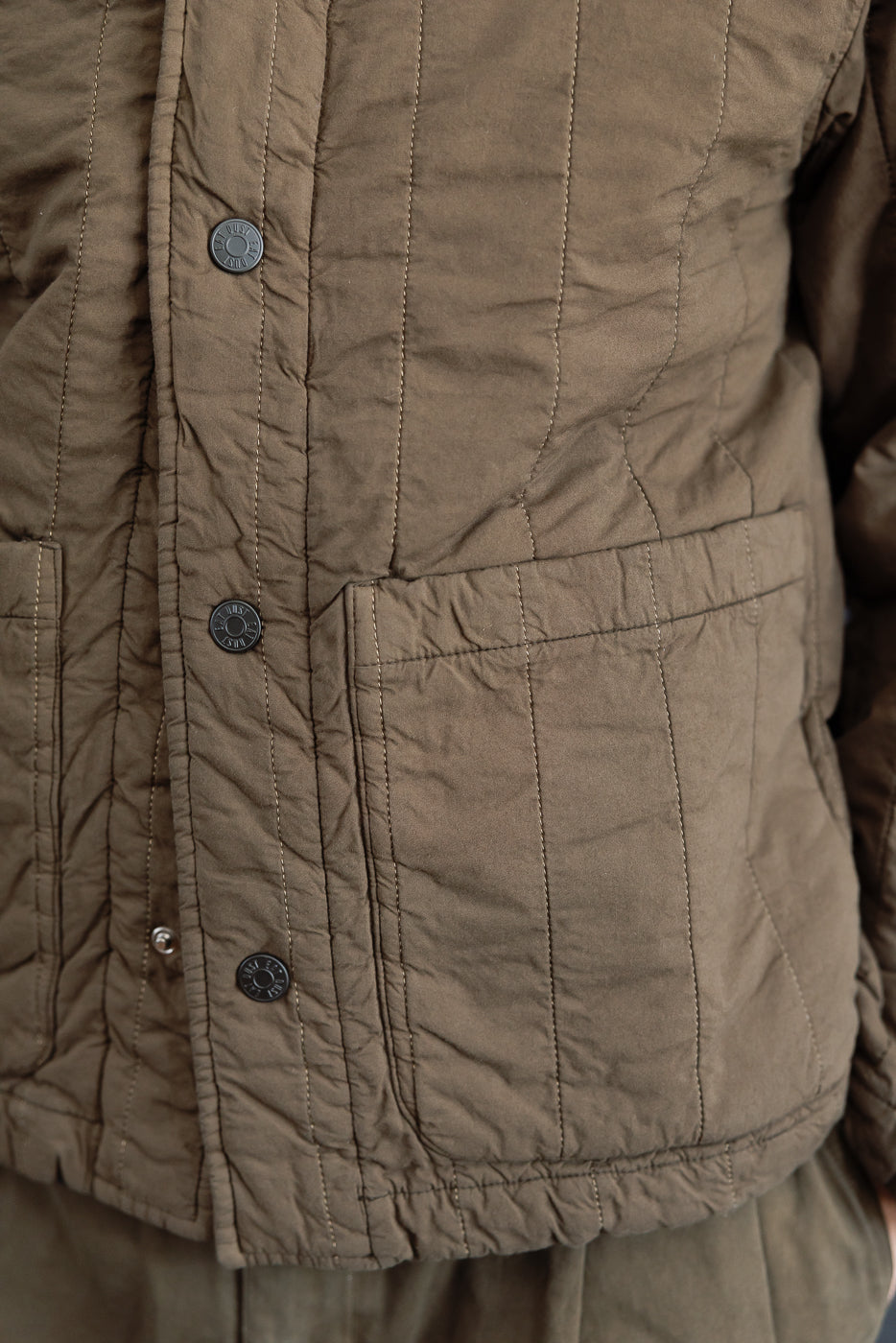 M-B-003 - Sonora Jacket Quilted Cotton - Java Brown