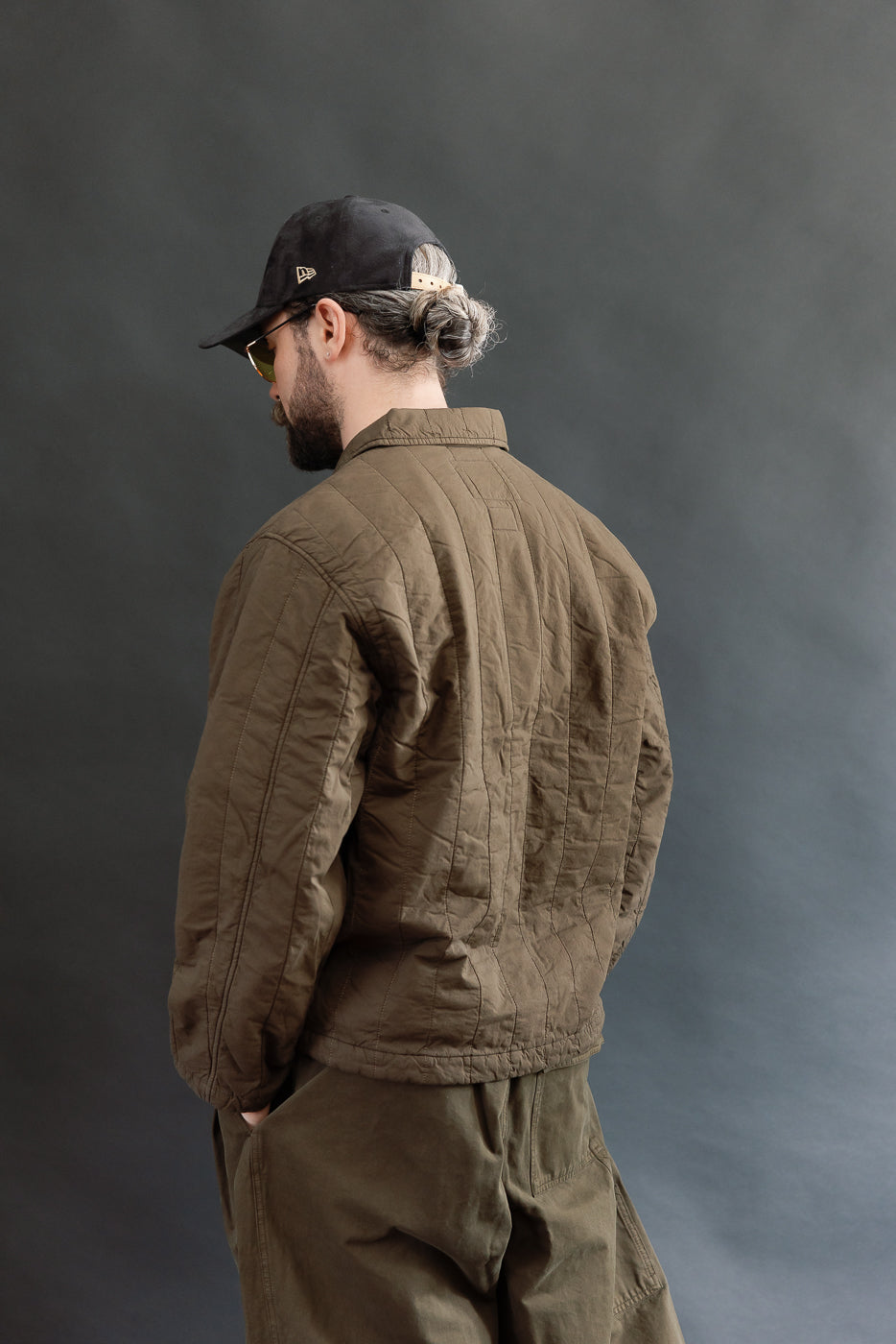 M-B-003 - Sonora Jacket Quilted Cotton - Java Brown