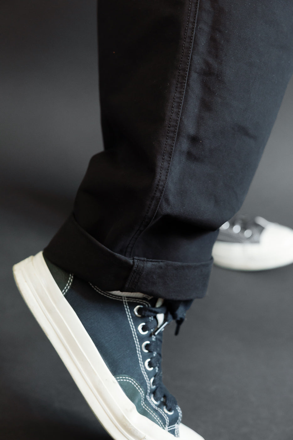 Close-up of a male model (5'9