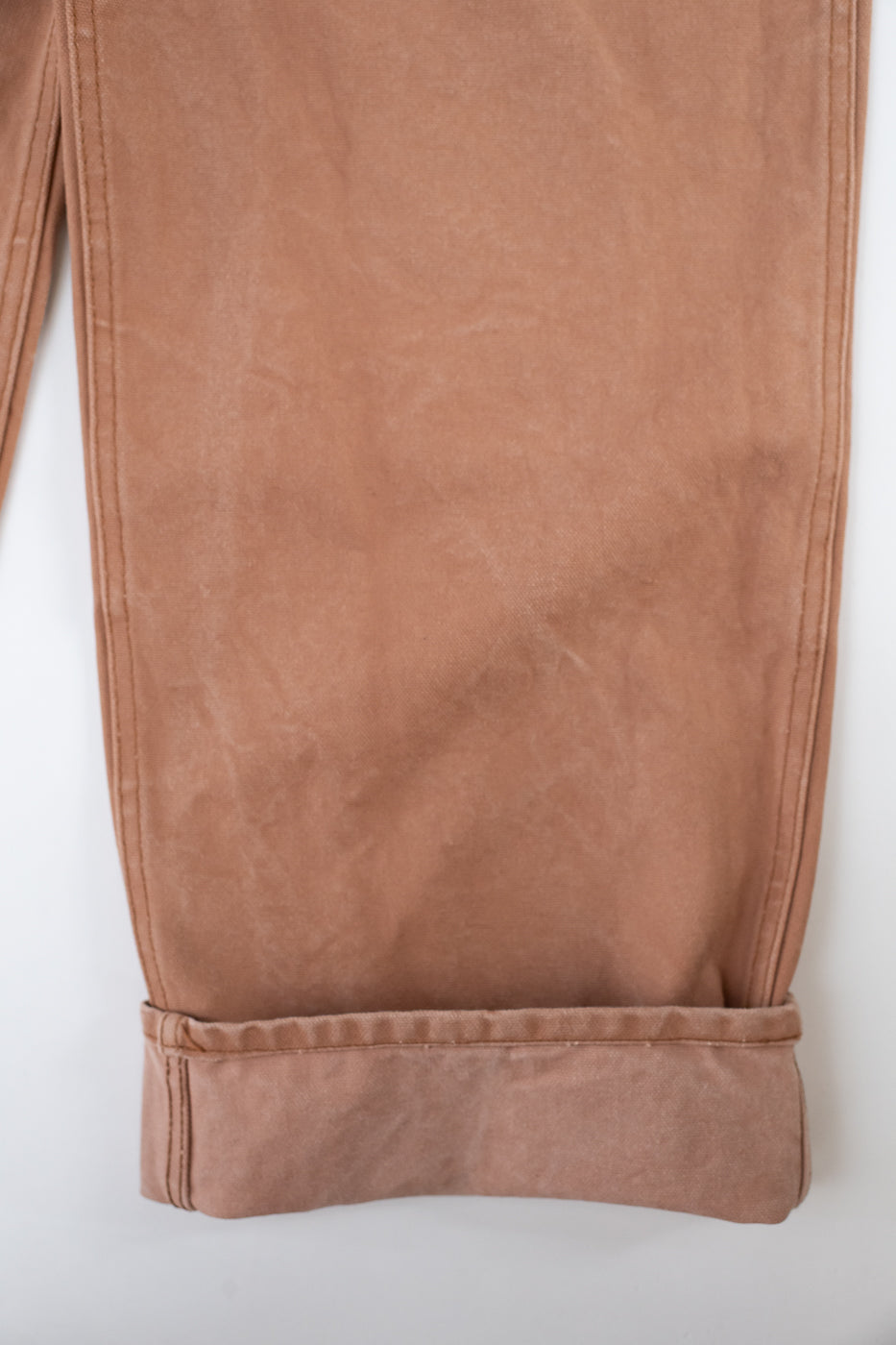 1129-6 - Persimmon Tannin Dye Heavy Duck Work Pants - Brown