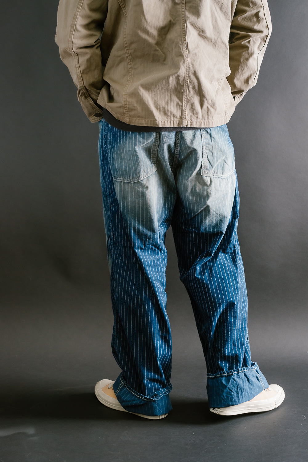 1129HW-4 - Wabash Corduroy Work Pants - Indigo Hand Vintaged