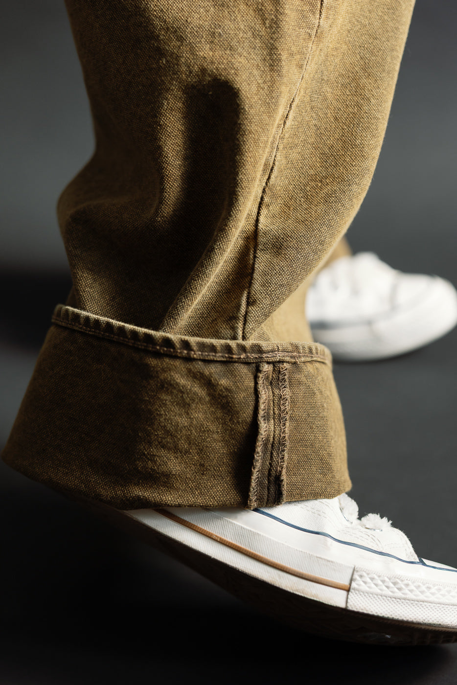 1137CA - Duke 3 Canvas Trousers - Brown