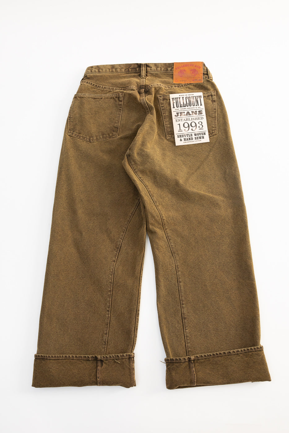 1137CA - Duke 3 Canvas Trousers - Brown