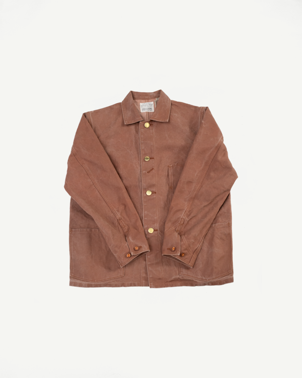 2015-12 - Early 1900s Persimmon Tannin Dye Heavy Duck Chore Jacket