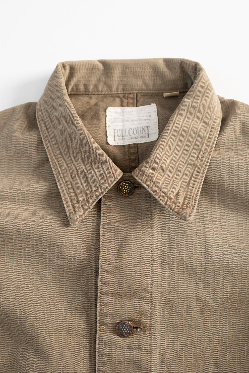 2015-9 - HBT Military Chore Jacket - Olive Drab