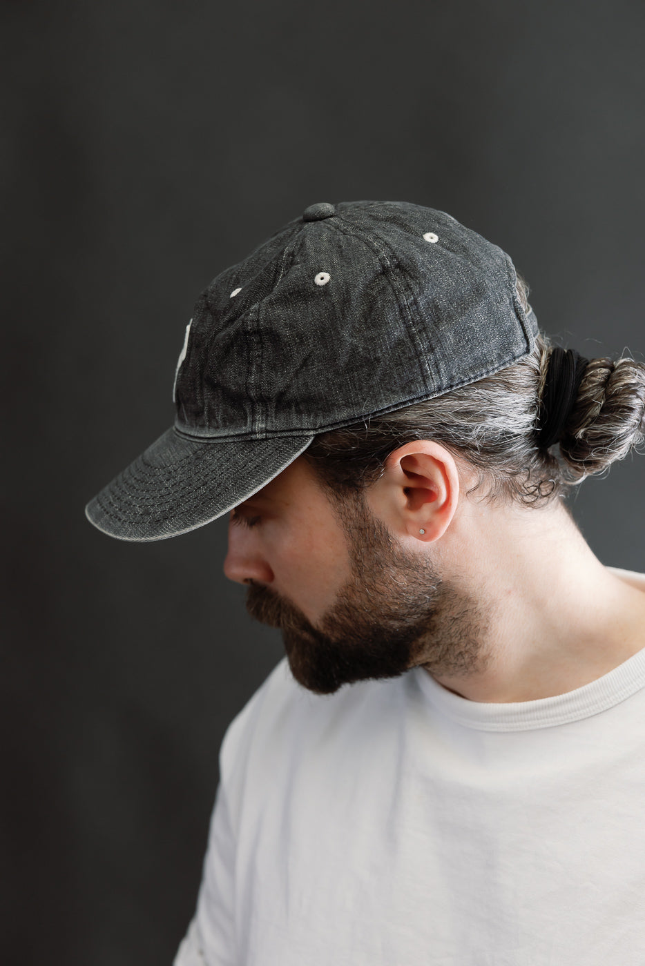 Color Denim 6 Panel Cap　BLACK FADE s-l400.jpg
