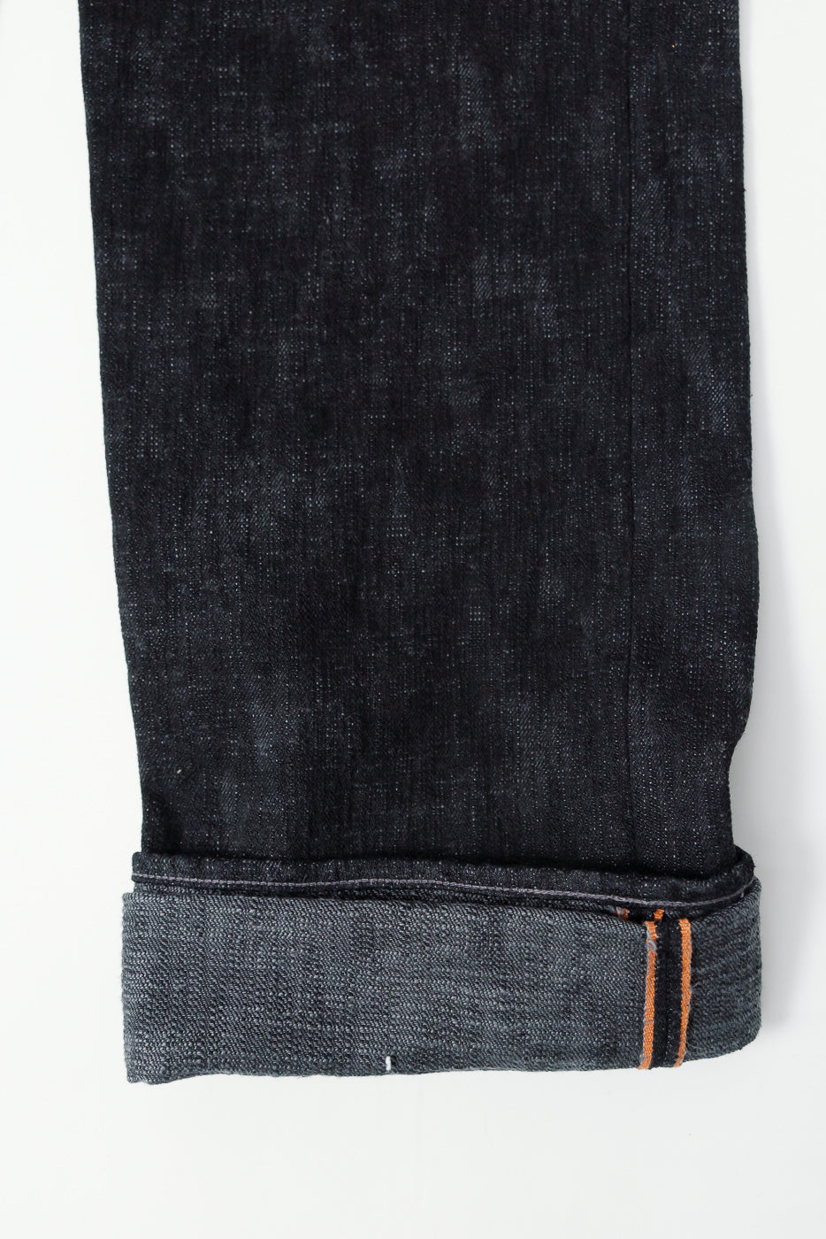 15oz Black Skein Dyed Selvedge Denim - Heritage Straight | Dant