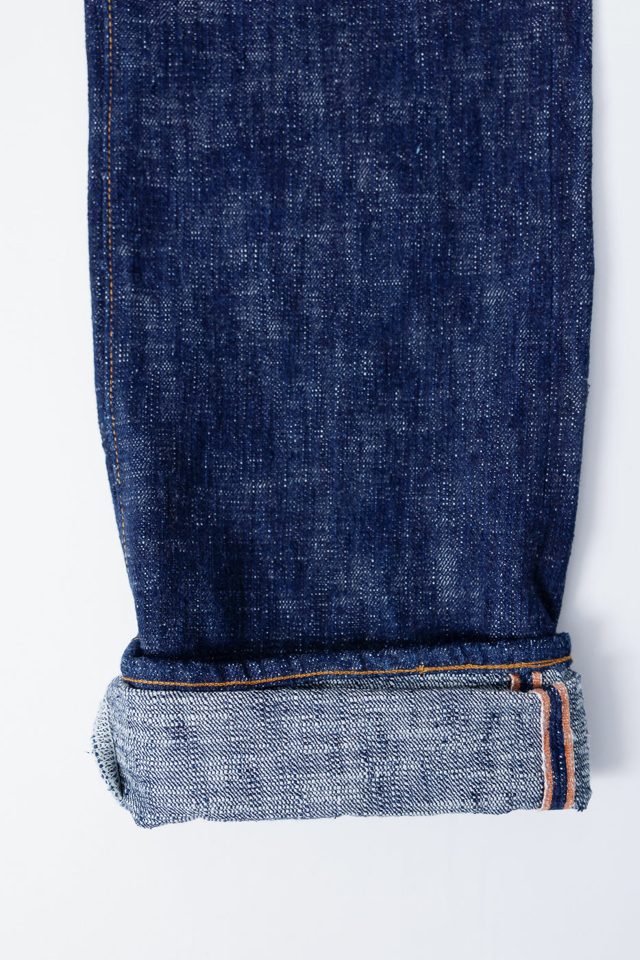 15oz Skein Dyed Slubby Blue Indigo Selvedge Jeans - Slim Straight