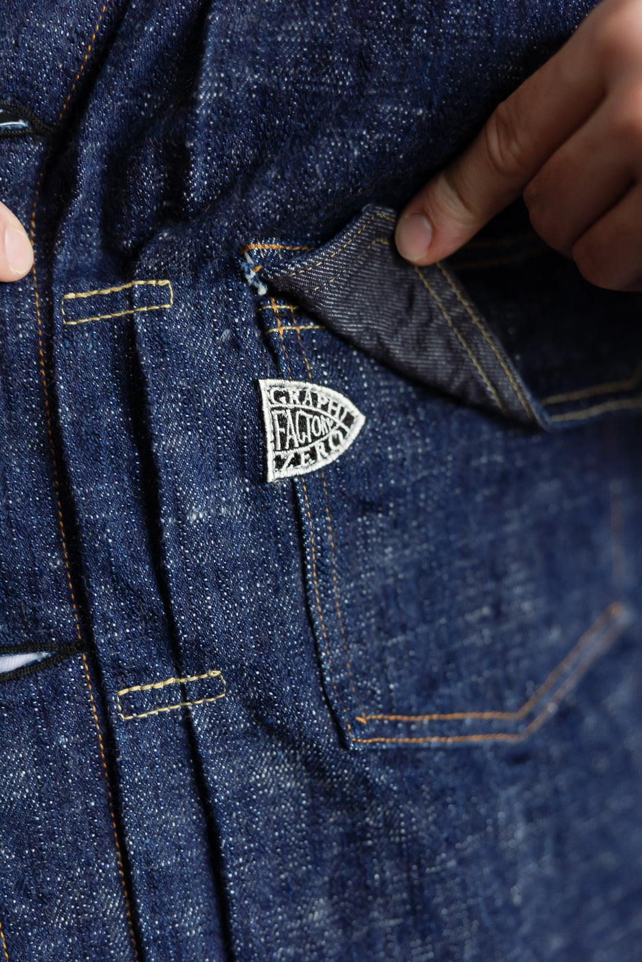 15oz Skein Dyed Slubby Blue Indigo Selvedge - Type II Denim Jacket