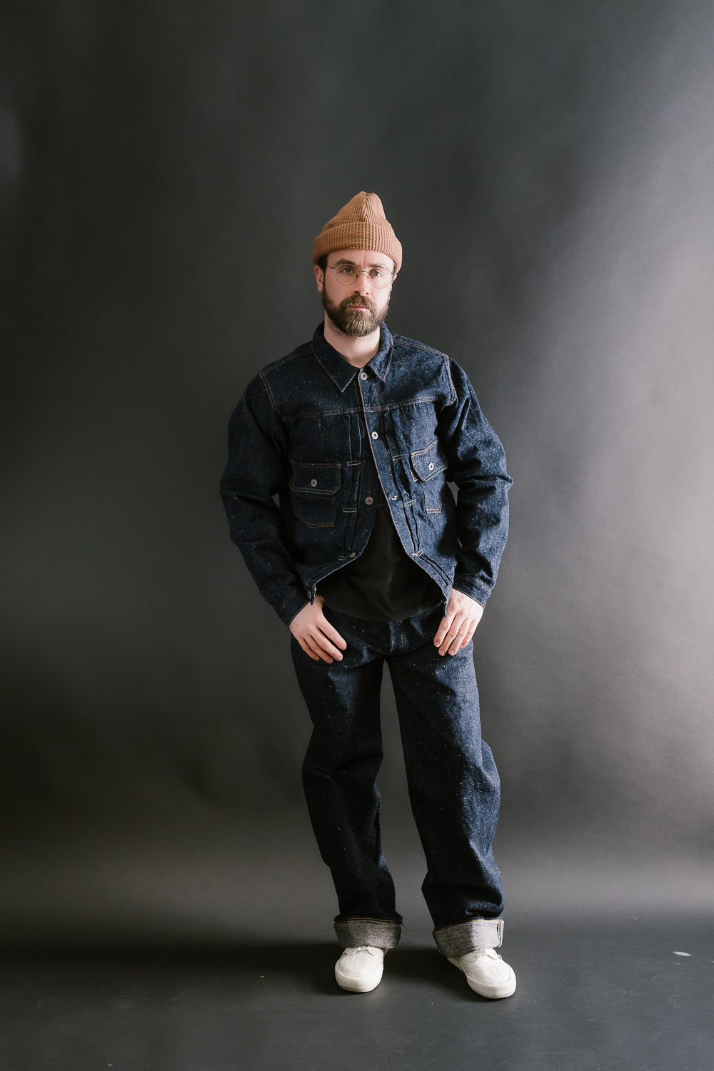 GZ-GJ2ND-0511NP - 15oz Nep Yarn Type II Jacket - Indigo