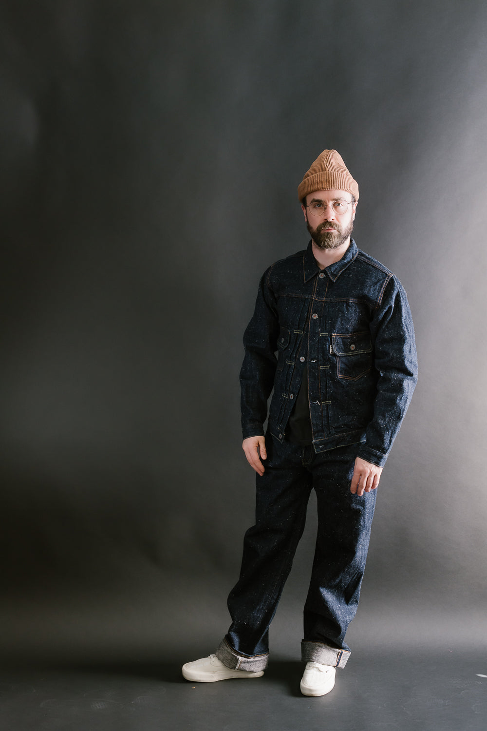 GZ-GJ2ND-0511NP - 15oz Nep Yarn Type II Jacket - Indigo