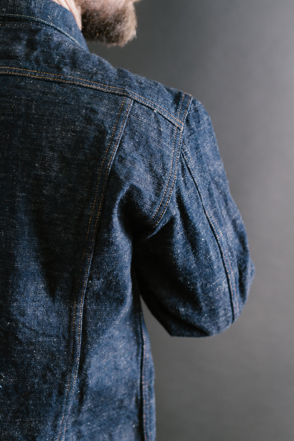 GZ-GJ3RD-0511 - 15oz Slub Yarn Type III Jacket - Indigo