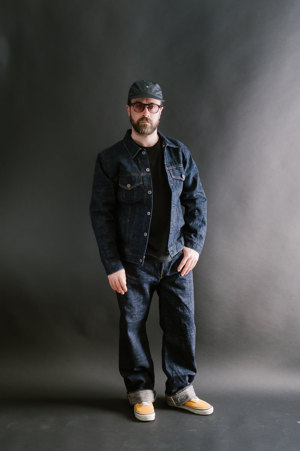 GZ-GJ3RD-0511 - 15oz Slub Yarn Type III Jacket - Indigo