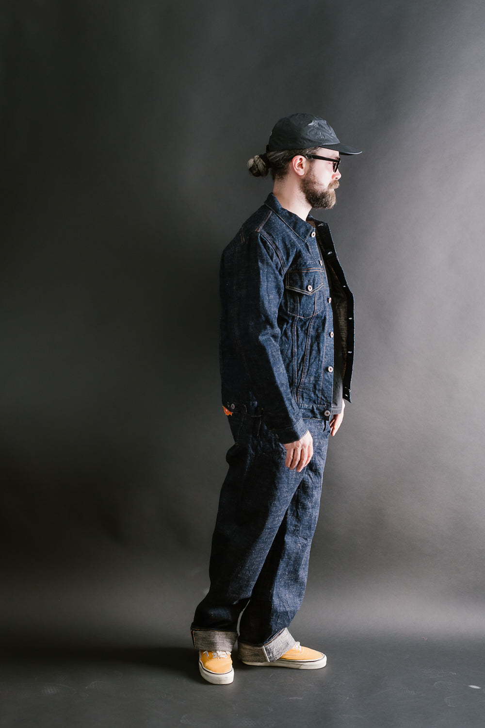 GZ-GJ3RD-0511 - 15oz Slub Yarn Type III Jacket - Indigo