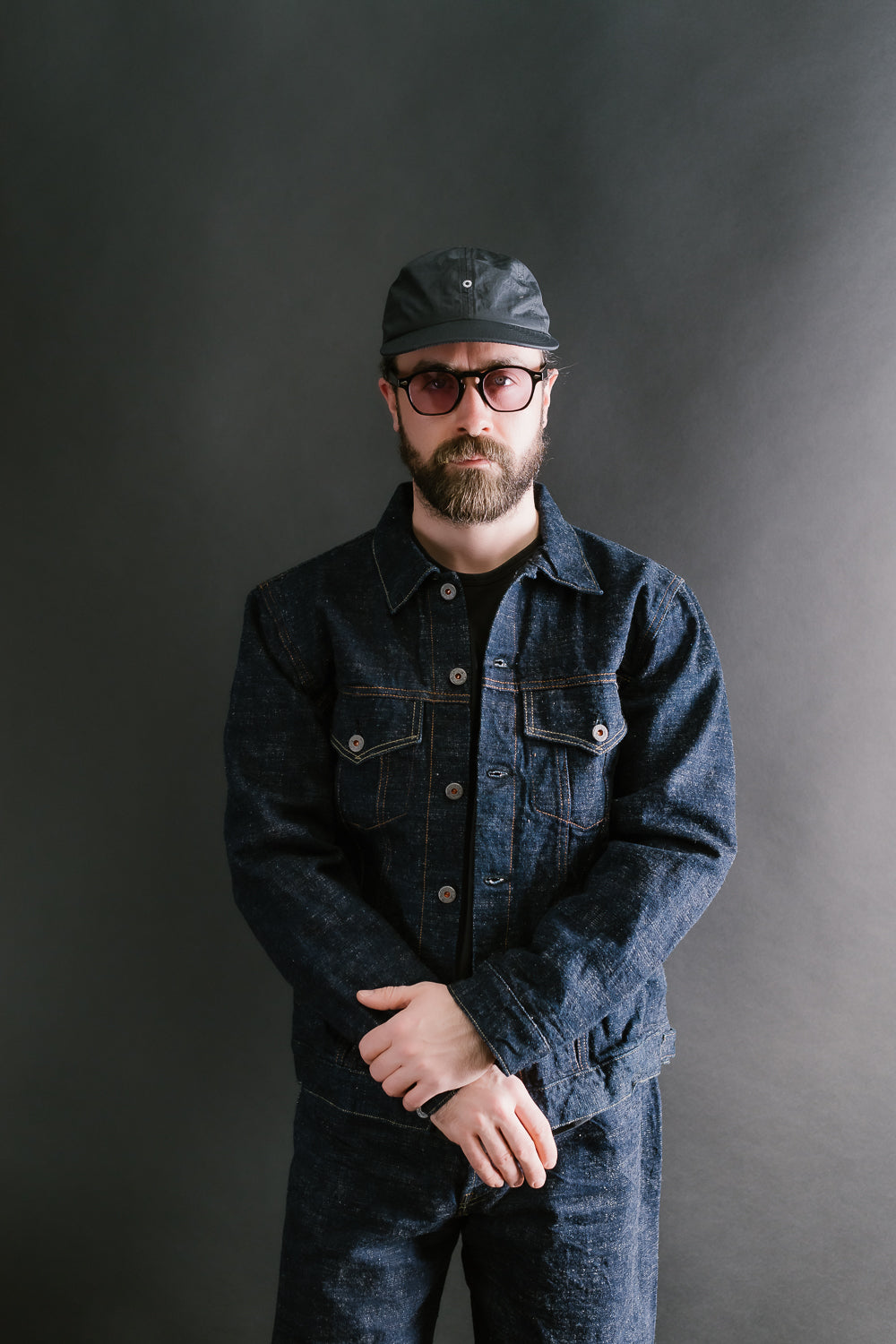 GZ-GJ3RD-0511 - 15oz Slub Yarn Type III Jacket - Indigo