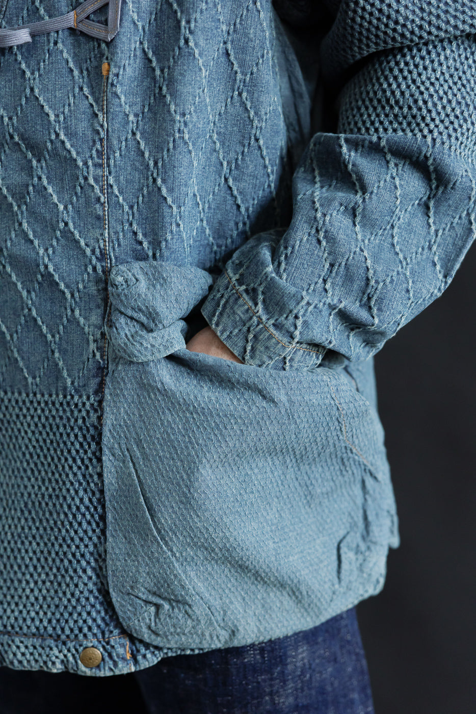 Samue Jacket Kendo - Fade Indigo | Dant