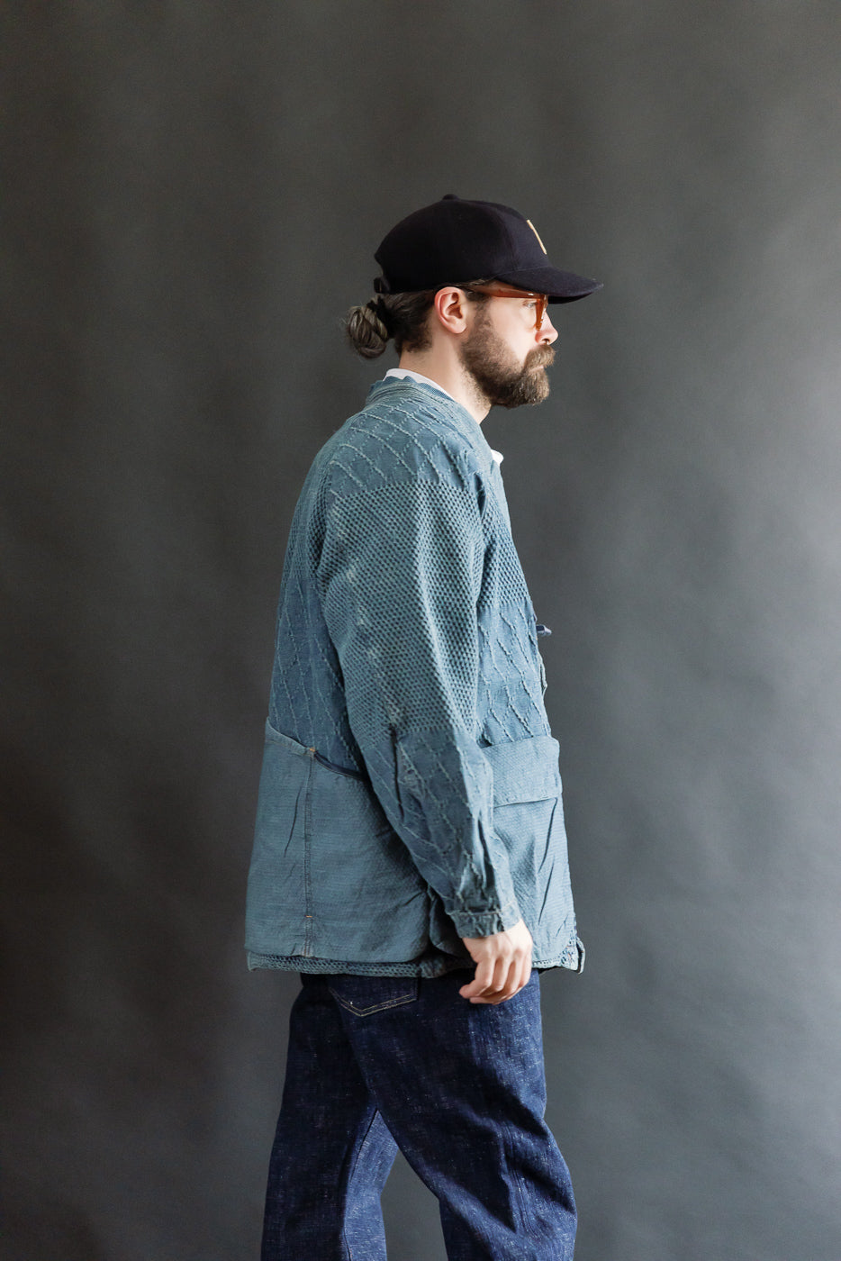Samue Jacket Kendo - Fade Indigo | Dant