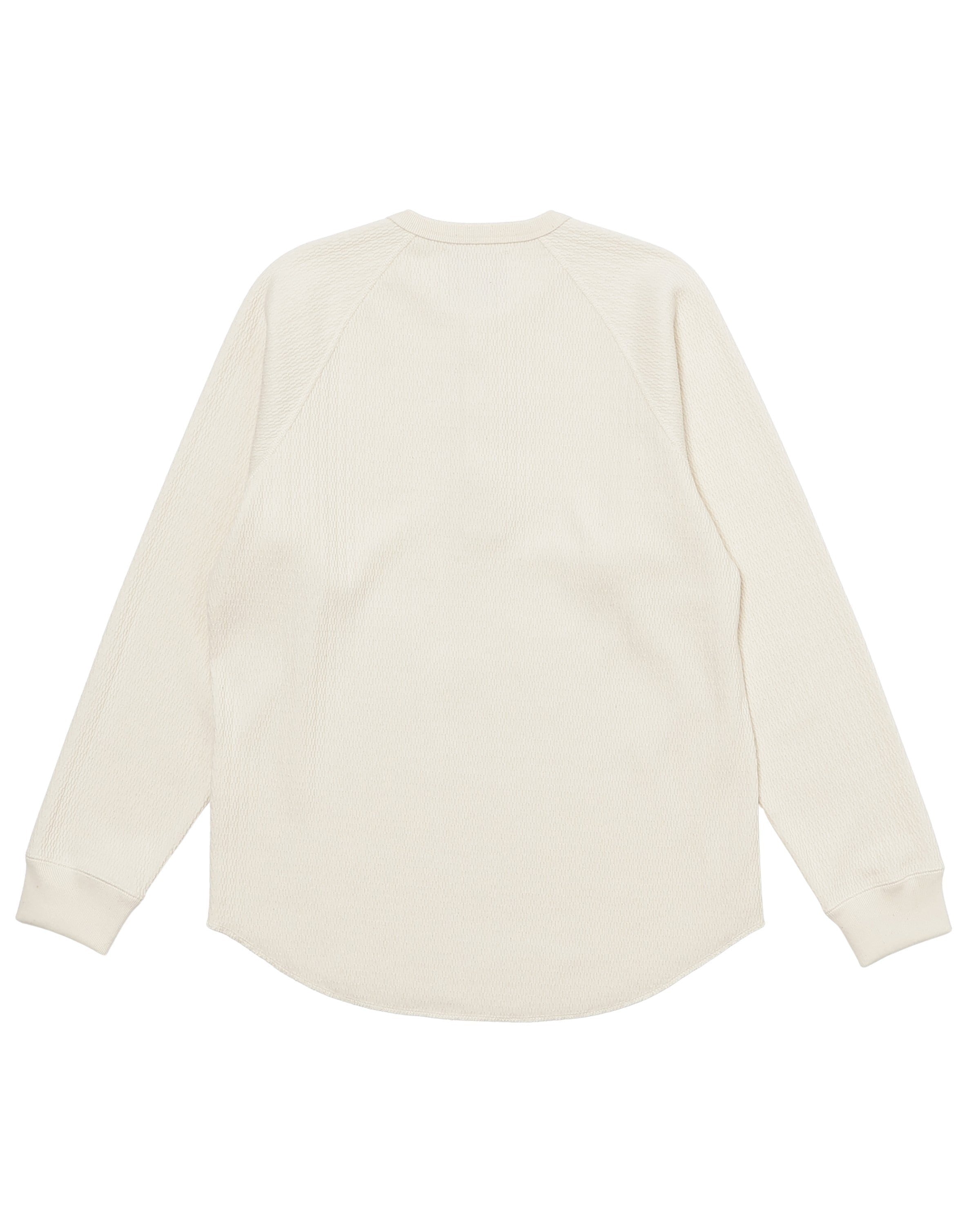 Henley Cashmere Blend Honeycomb - Ecru