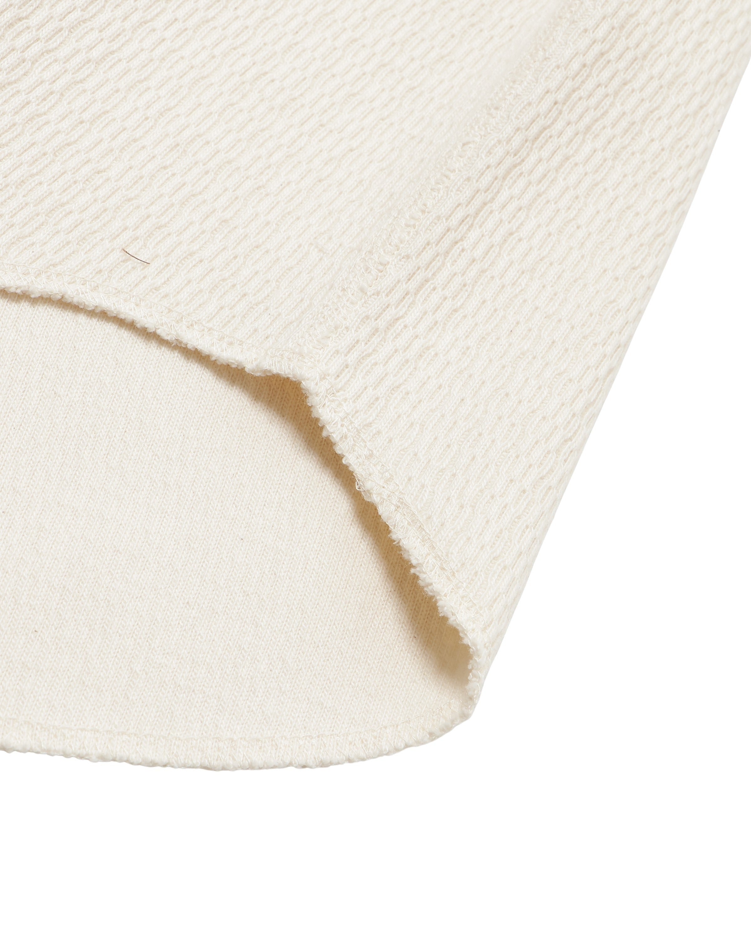 Henley Cashmere Blend Honeycomb - Ecru