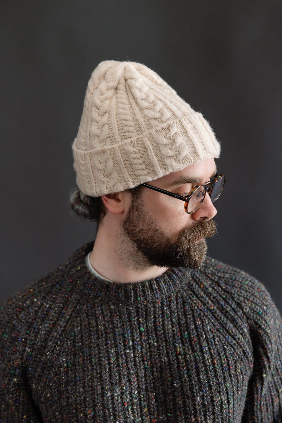 Cable Festival Hat - Oatmilk | Dant