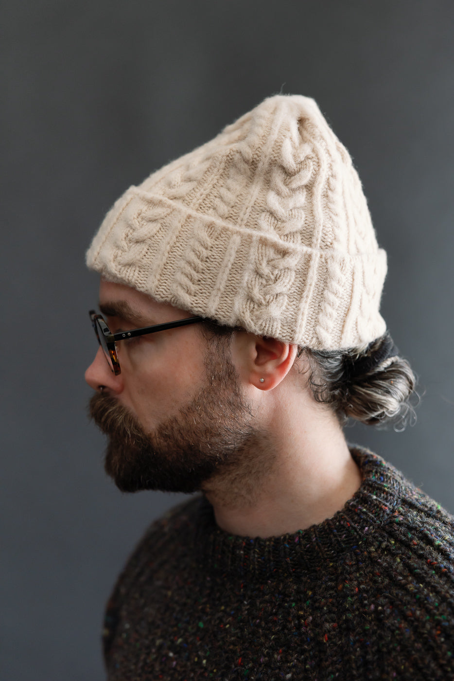 Cable Festival Hat - Oatmilk | Dant