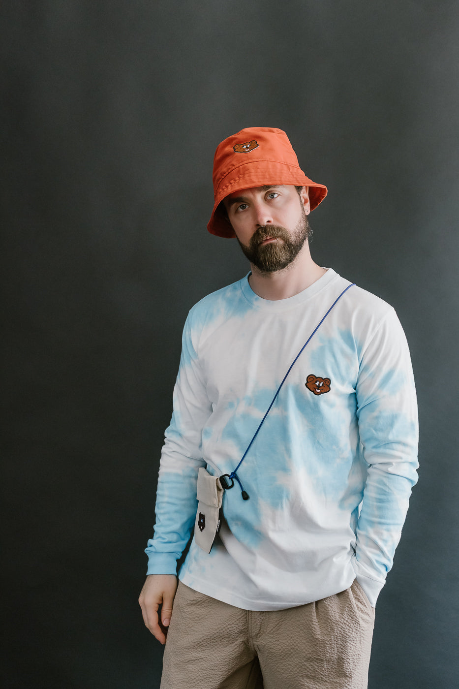 Cosmic Long Sleeves T-Shirt Shaggy Bear - Malibu