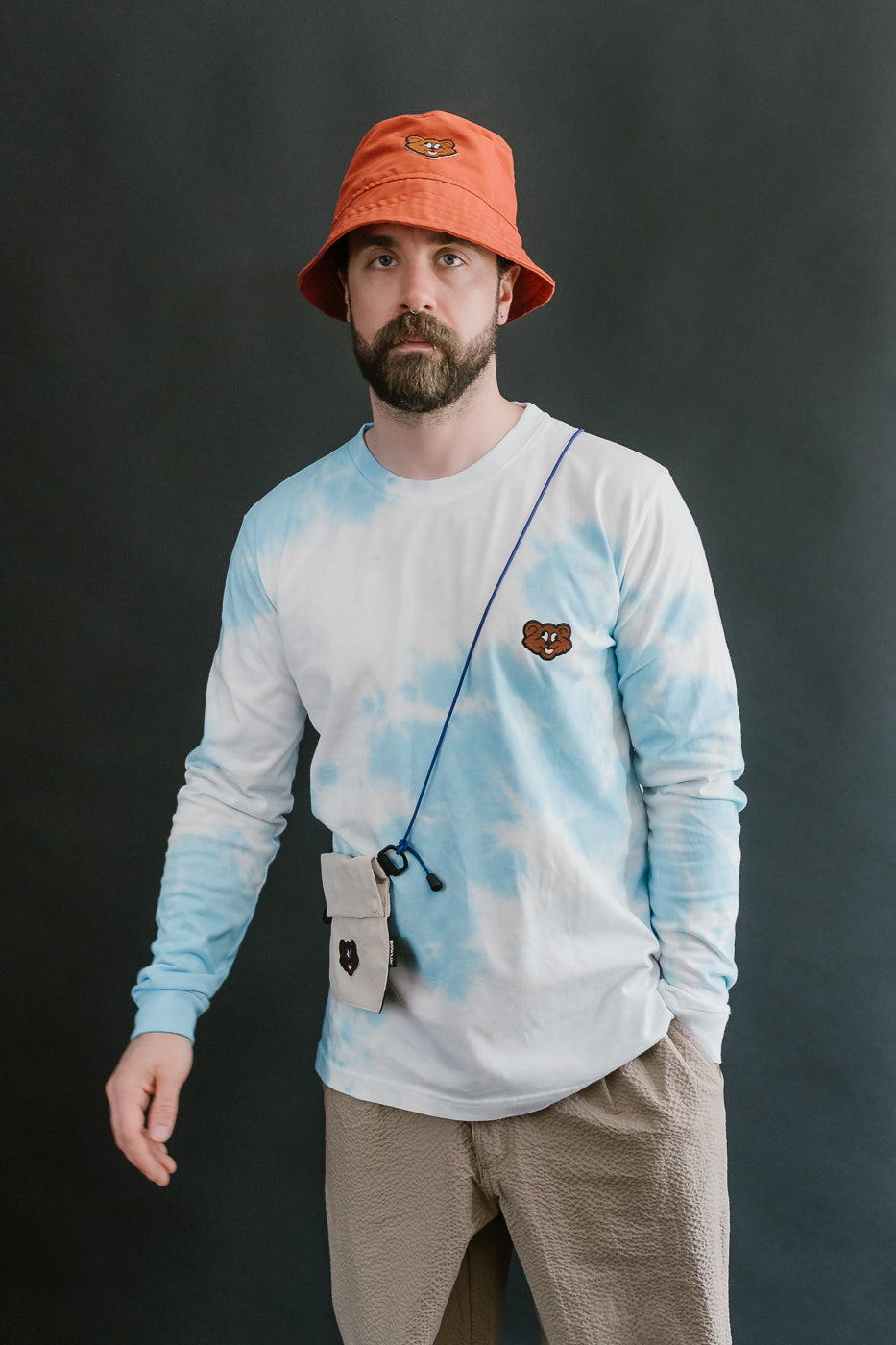 Cosmic Long Sleeves T-Shirt Shaggy Bear - Malibu