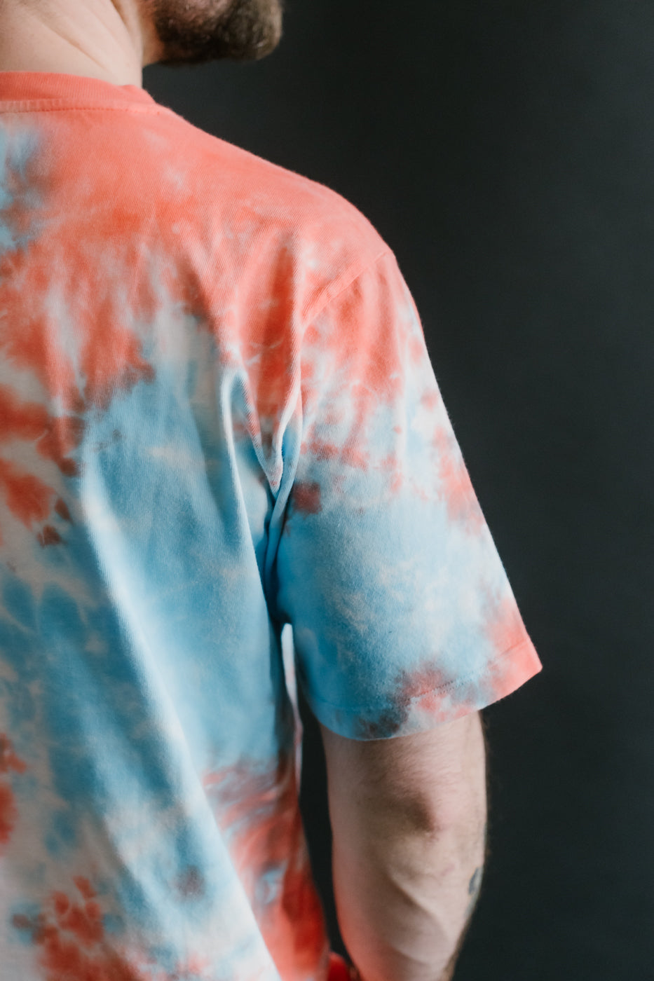 Cosmic Short Sleeves T-Shirt Shaggy Bear - Red Fire