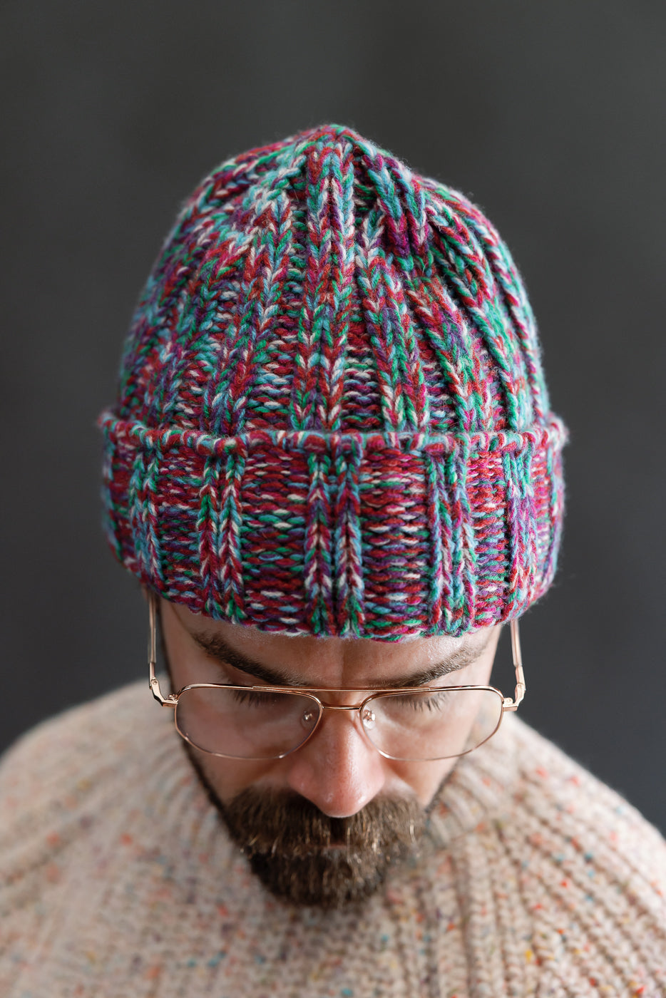 Marled Fantasies Hat - Astro Mix