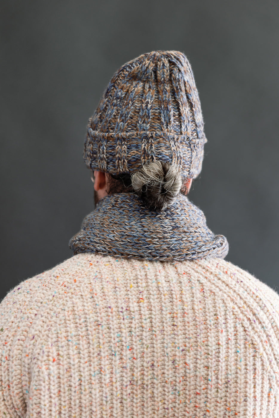 Marled Fantasies Scarf - Jeans Mix