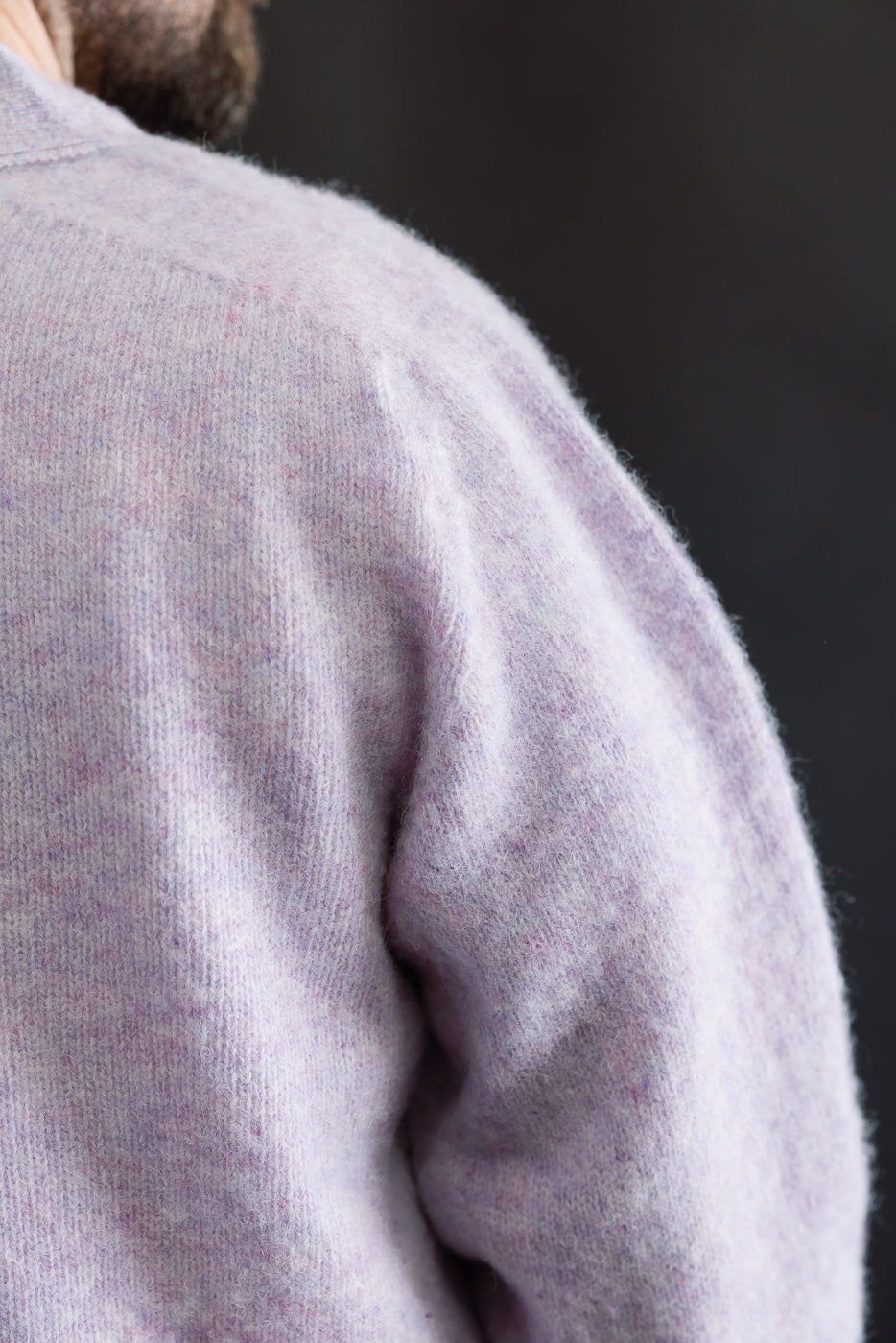 Shaggy Bear Cardigan - Sparky