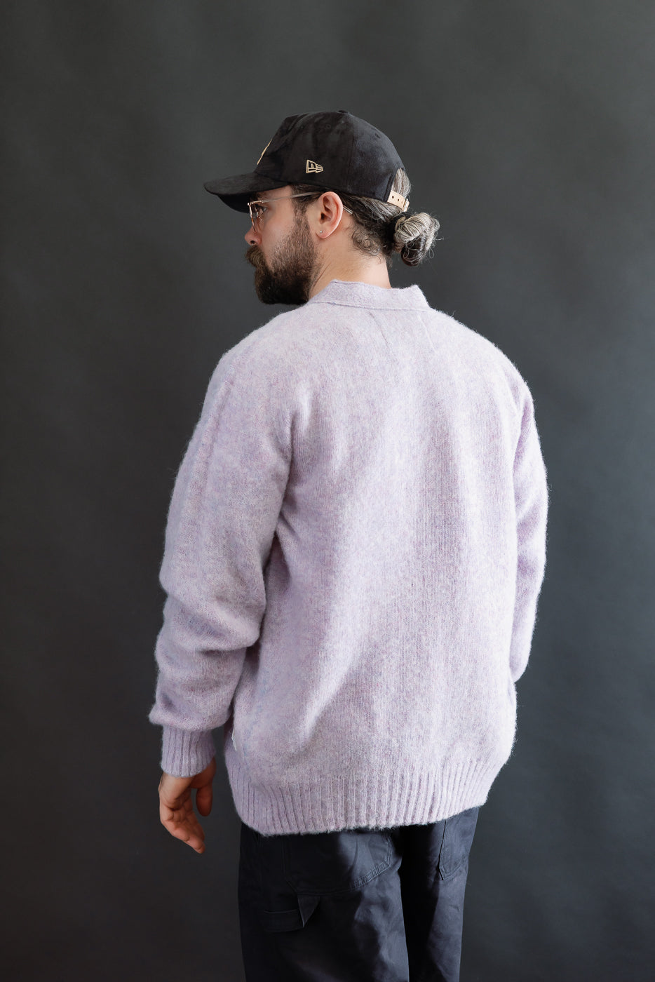 Shaggy Bear Cardigan - Sparky
