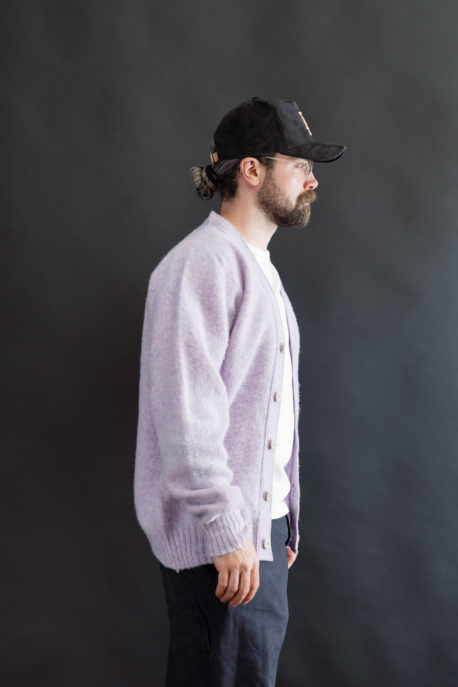 Shaggy Bear Cardigan - Sparky