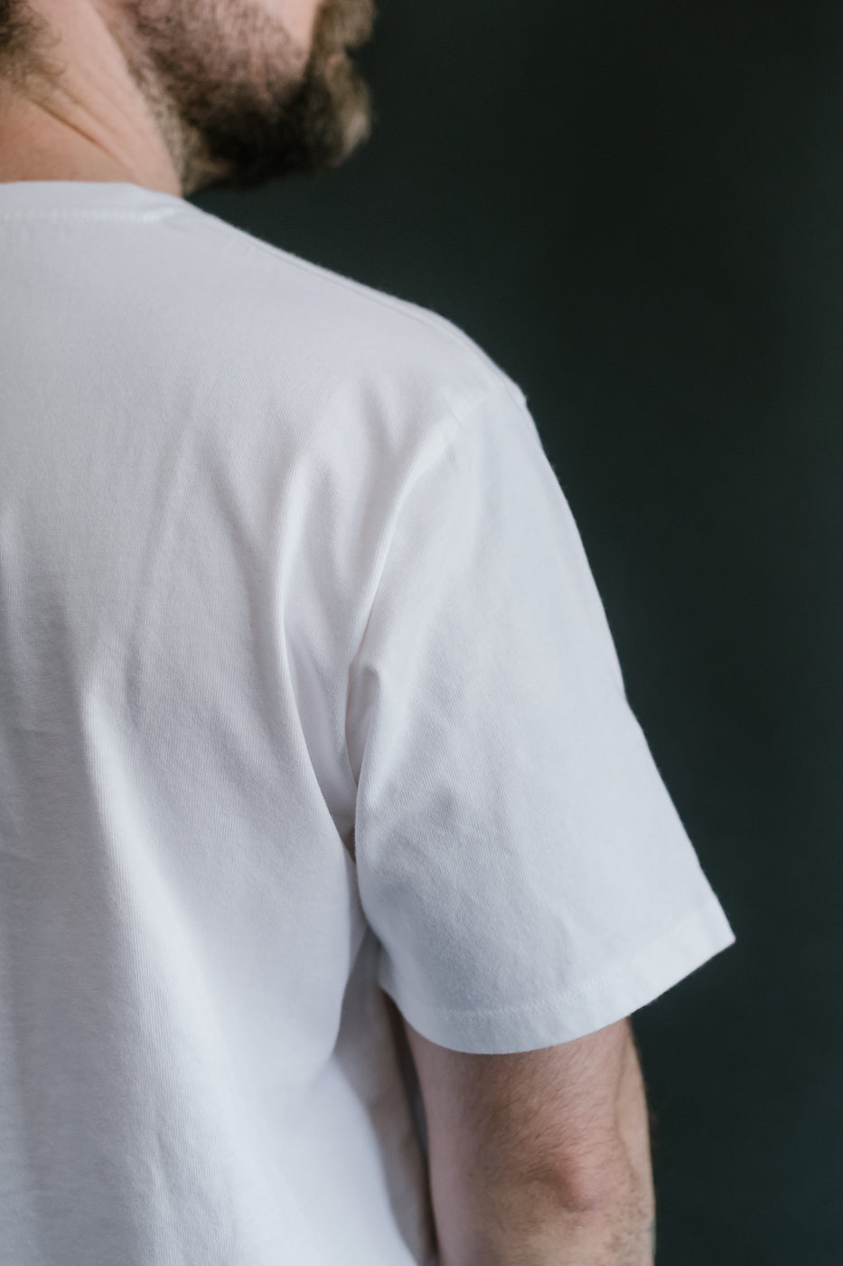 Shaggy Bear T-Shirt - White | Dant