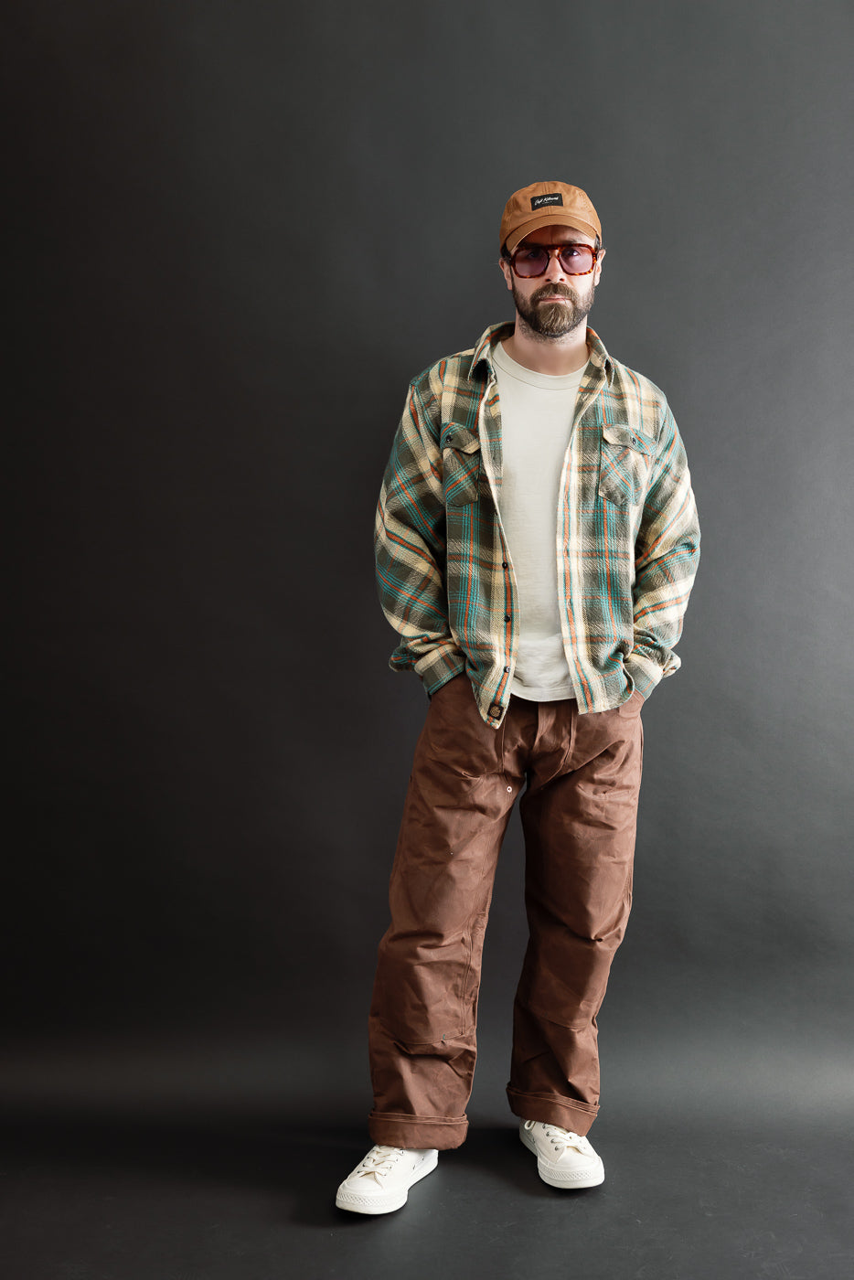 Full body front view of a 5'9