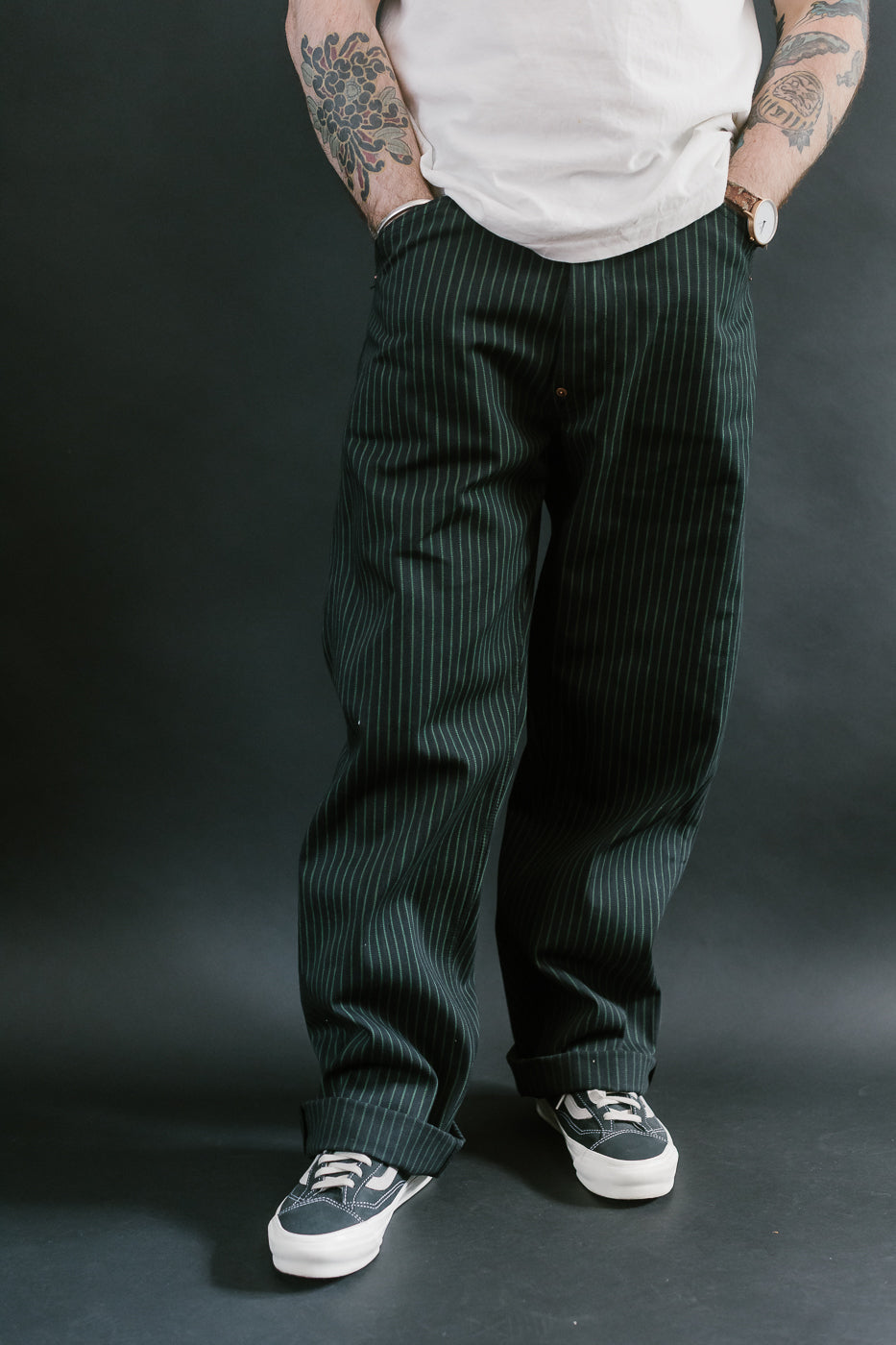 12oz - Jack Pants - Viridescent Stripe