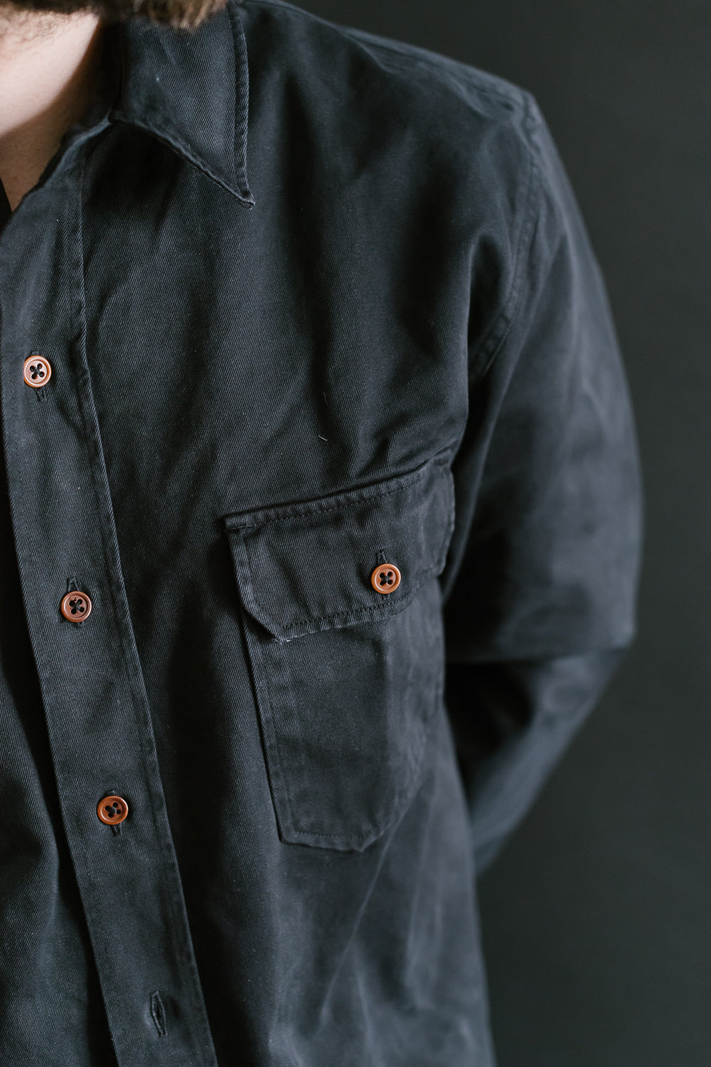 Alamo Cotton Twill - Marshall Black