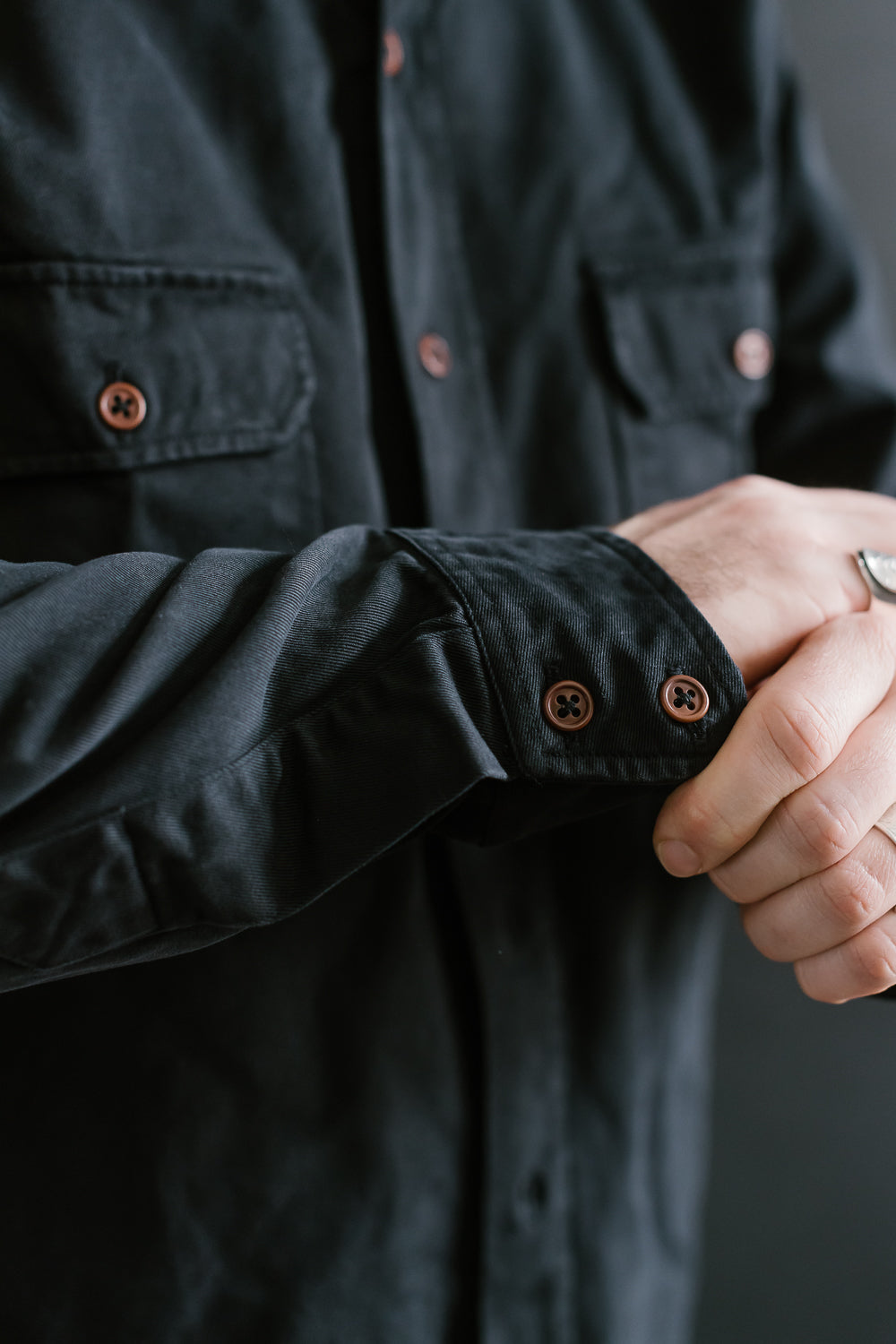 Alamo Cotton Twill - Marshall Black