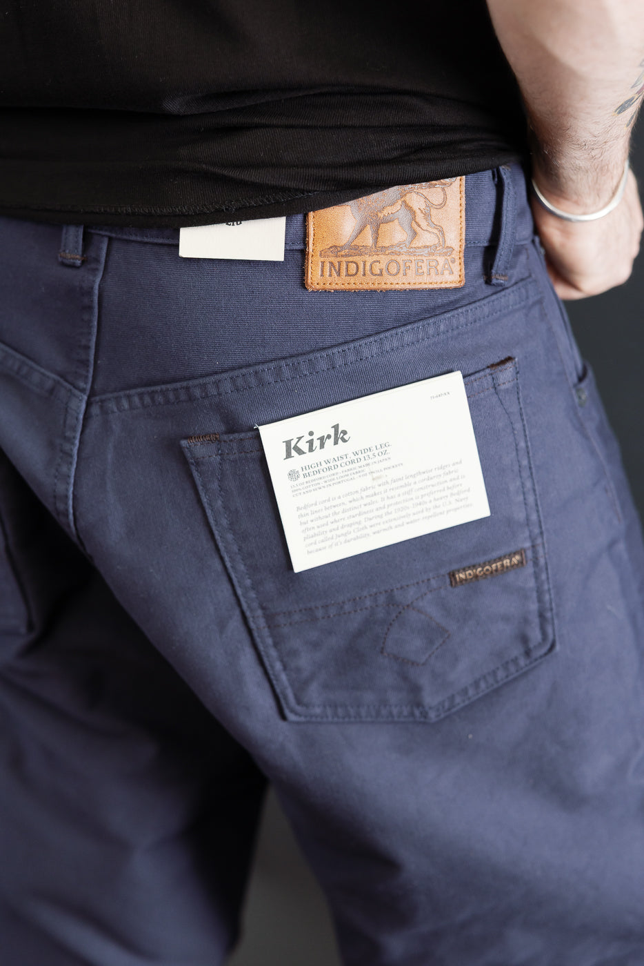 13.5oz - Kirk Pant Bedford - Navy
