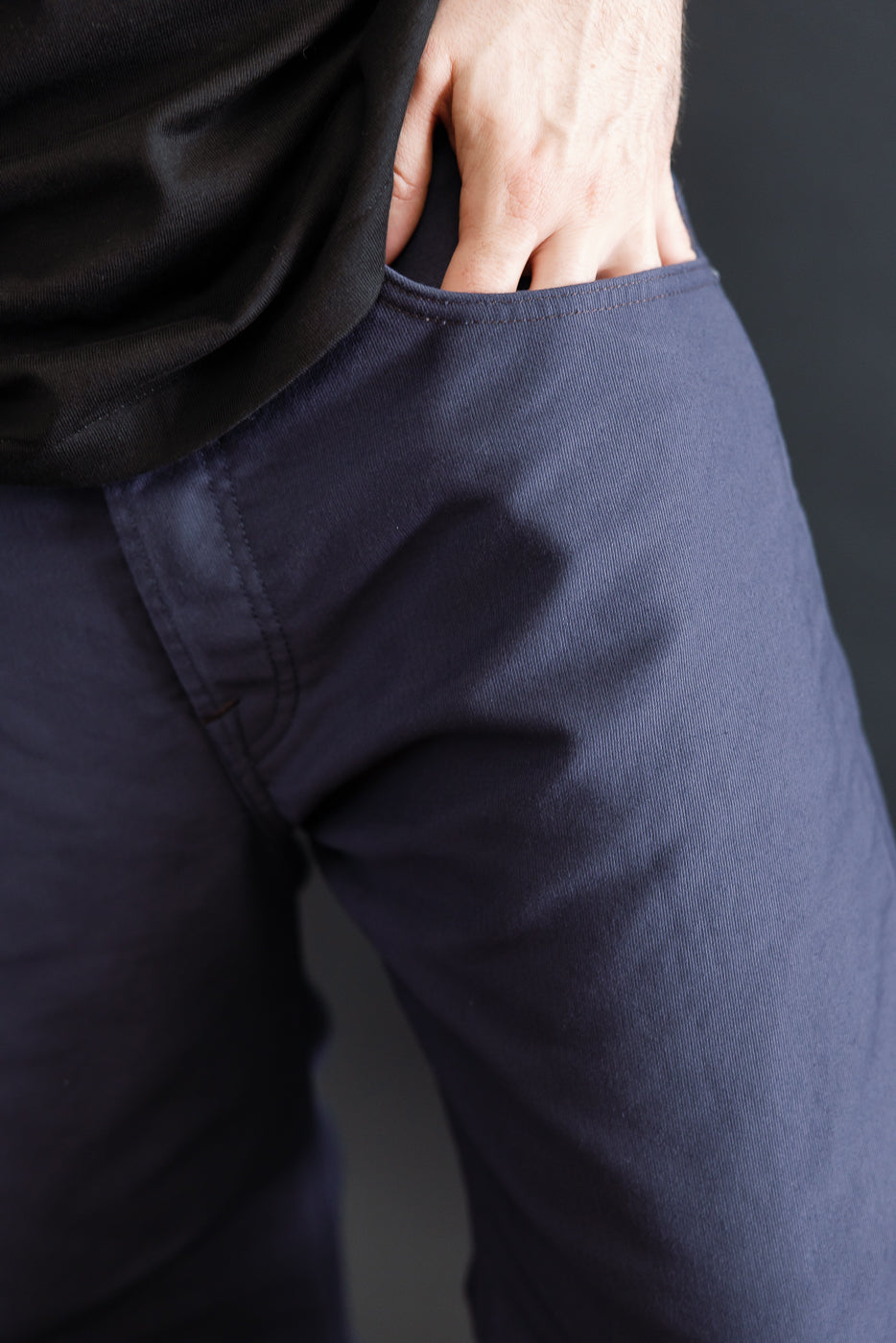 13.5oz - Kirk Pant Bedford - Navy