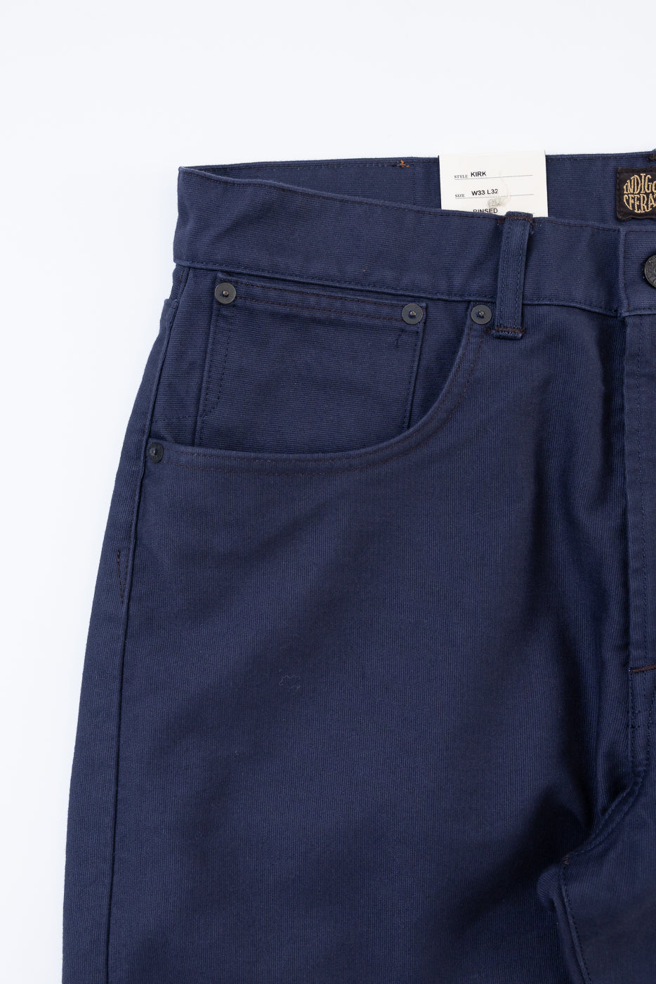 13.5oz - Kirk Pant Bedford - Navy